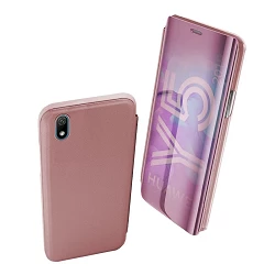 Capa com tampa para Huawei Y5 2019 Clear View com suporte - 6 cores
