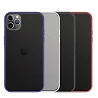 Funda Gel Iphone 11 PRO MAX 6.5 Smoked con borde de color
