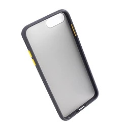 Funda Gel Iphone 11 PRO MAX 6.5 Smoked con borde de color