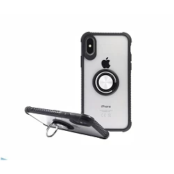 Funda Gel Antigolpe Iphone 11 PRO MAX 6.5 con Imán y Soporte de Anilla 360º