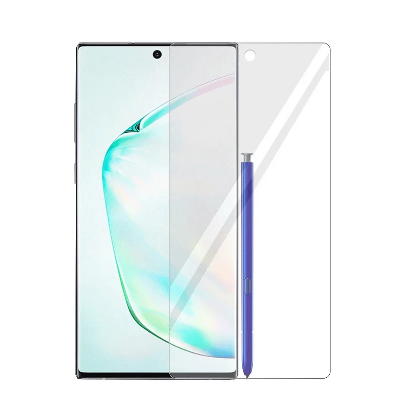Cristal templado Curvo Samsung Galaxy Note 10 Protector de Pantalla Transparente