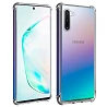 Capa de gel transparente Samsung Galaxy Note 10 à prova de choque com cantos reforçados