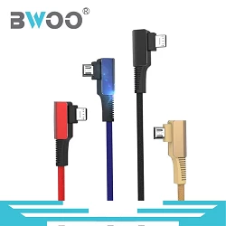 Cabo de cabo BWOO Carga rápida X112 2.4A - MicroUSB
