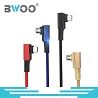 Cabo de cabo BWOO Carga rápida X112 2.4A - MicroUSB