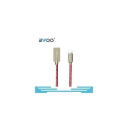 Cable BWOO X72 Zinc Carga Rápida 2.4A - Lightning