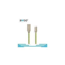 Cable BWOO X72 Zinc Carga Rápida 2.4A - Lightning