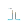 Cable BWOO X72 Zinc Carga Rápida 2.4A MicroUSB