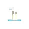 Cable BWOO X72 Zinc Carga Rápida 2.4A MicroUSB