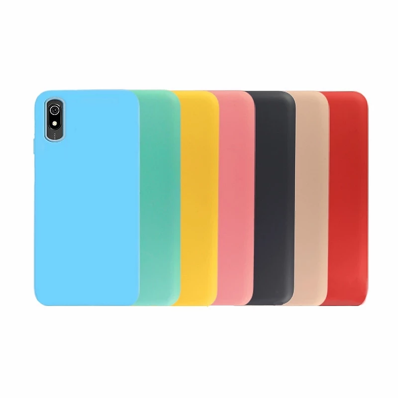 Funda Silicona Suave Xiaomi Redmi 7A disponible en 7 Colores