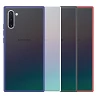 Funda Gel Samsung Galaxy Note 10 Smoked con borde de color
