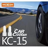 Cargador Coche MOXOM KC-15 2.3A + Cable Lightning