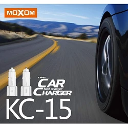 Cargador Coche MOXOM KC-15 2.3A + Cable MicroUSB