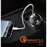 Cargador Coche MOXOM KC-13 Quick Charge 3.0 + Cable MicroUSB