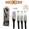 Cable Moxom CC-66 con Luz 2.4A - MicroUSB