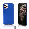 Capa dupla para iPhone 11 Pro frente e verso em silicone 360 - 4 cores