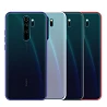 Capa de gel fumado Xiaomi Redmi Note 8 Pro com borda colorida