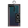 Capa de gel fumado Xiaomi Redmi Note 8 Pro com borda colorida