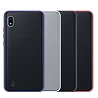 Capa de gel Samsung Galaxy a20s Smoked com borda colorida