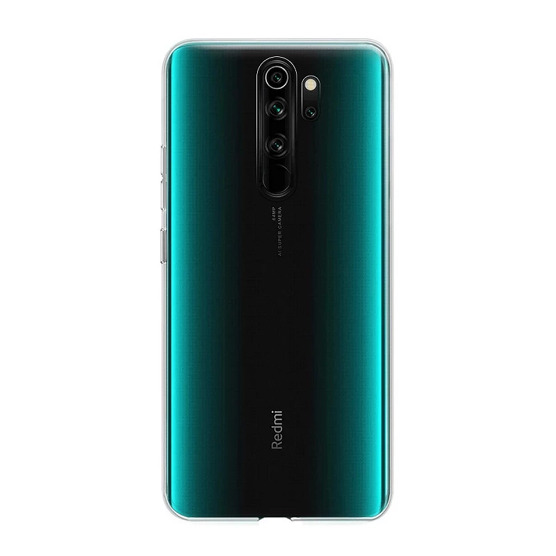 Capa de silicone Xiaomi Redmi Note 8 Pro Ultrafino Transparente