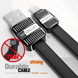 Cable Moxom MX-CB04 de Carga Rápida 2.4A - Lightning
