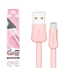 Cable Candy Moxom CC-79 de Carga Rápida 2.4A - Micro USB 4 Colores
