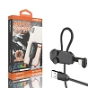 Carregador com Adesivo Moxom CB-03 de cabo de carregamento 2.4A com LED Light- Lightning