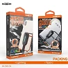 Carregador com Adesivo Moxom CB-03 de cabo de carregamento 2.4A com LED Light- Lightning