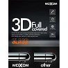Cristal templado MOXOM 3D iPhone 6 Plus / 6S Plus / 7 Plus / 8 Plus Protector de Pantalla con Borde Curvo Color Negro