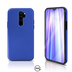 Capa dupla Xiaomi Redmi Note 8 Pro Silicone Frente e Traseira - 4 Cores