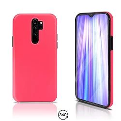 Capa dupla Xiaomi Redmi Note 8 Pro Silicone Frente e Traseira - 4 Cores