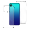 Funda Doble Huawei P Smart Plus 2019 Silicona Transparente Delantera y Trasera