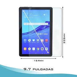Cristal templado Tablet Universal 9.7'' Protector Premium de Alta Calidad