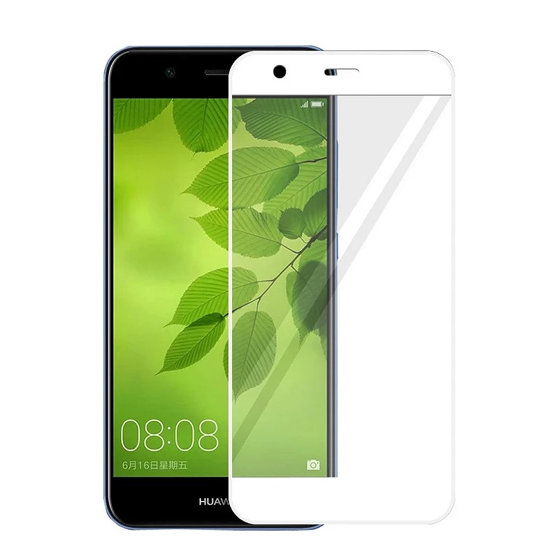 Cristal templado completo Huawei Nova 2 Plus Protector de Pantalla Blanco