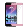 Cristal temperado completo LG K8 2017 Tela cor-de-rosa Protetor