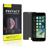 Cristal temperado privacidade iphone 6 / 6s preto 5D curvado protetor de tela