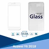 Full Glue Huawei Y6 2018 Protetor de tela branca