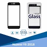 Cristal templado Full Glue Huawei Y6 2018 Protector de Pantalla Negro
