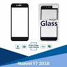 Cristal templado Full Glue Huawei Y7 2018 Protector de Pantalla Negro