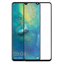 Cristal templado Full Glue 5D Huawei Mate 20 Protector de Pantalla Curvo Negro