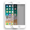 Cristal templado Full Glue 5D Iphone 6 Plus Protector de Pantalla Curvo Blanco
