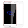 Cristal templado Full Glue 5D Iphone 7 Plus / 8 Plus Protector de Pantalla Curvo Blanco