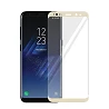 Cristal templado Curvo Samsung Galaxy S8 Plus Protector de Pantalla Dorado