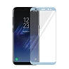 Cristal templado Curvo Samsung Galaxy S8 Plus Protector de Pantalla Azul
