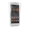 Funda Doble Huawei P10 Plus Silicona Transparente Delantera y Trasera