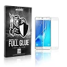 Cristal templado Full Glue 5D Samsung Galaxy J4 2018 Protector de Pantalla Curvo Blanco